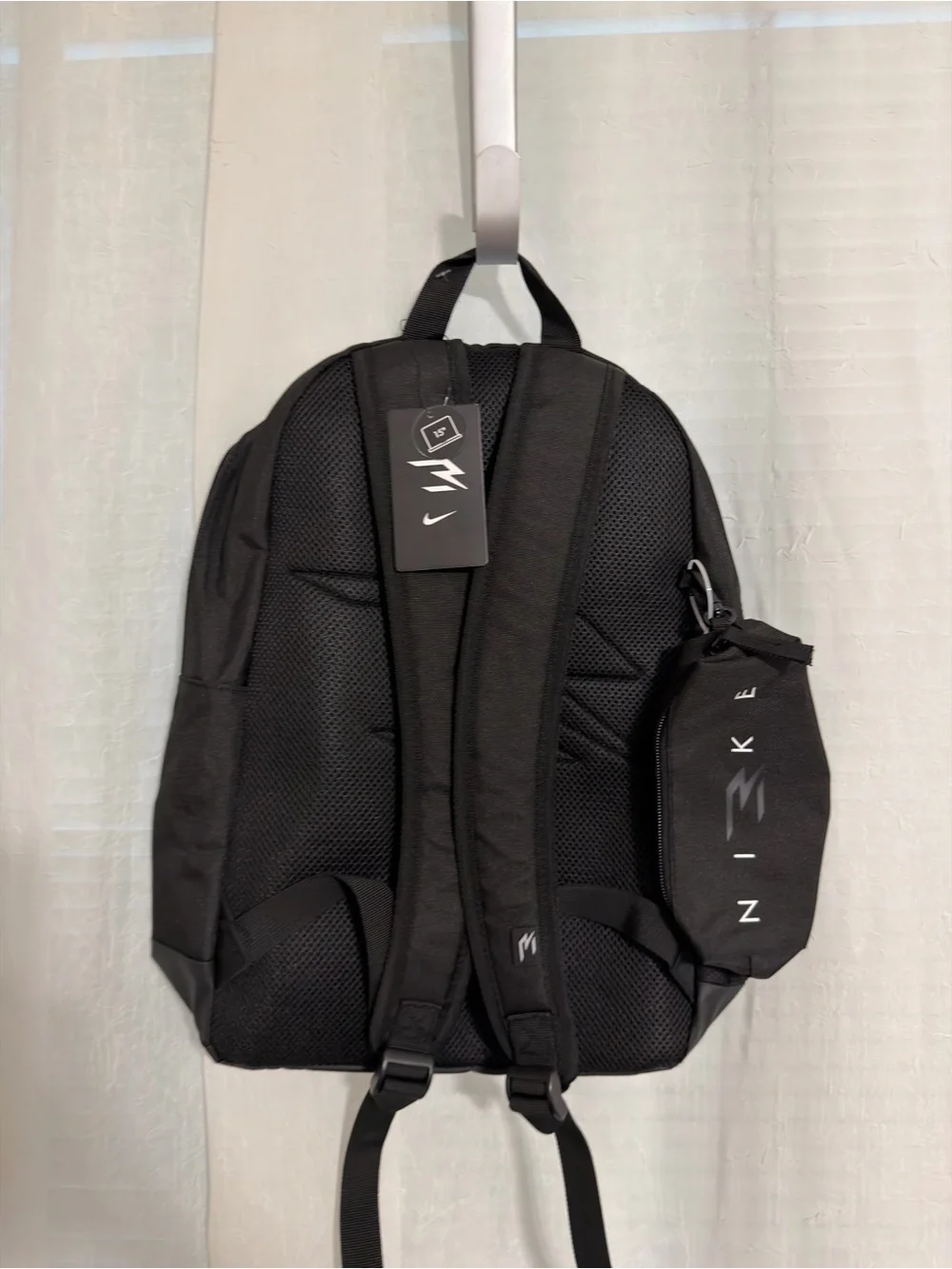 NIKE x Russell Wilson Black Backpack with a small zip case